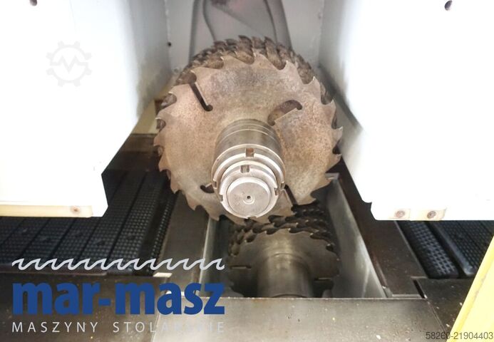 Caterpillar twin-shaft multi-saw A.COSTA LEOPARD 87/MA/10 350/200