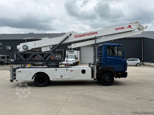 Crane truck Mercedes-Benz 814 + KLAAS 28M/500KG