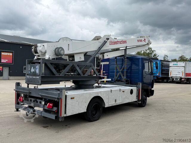 Crane truck Mercedes-Benz 814 + KLAAS 28M/500KG