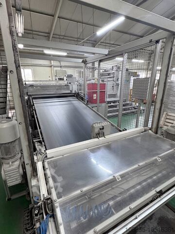 Hard Cover Board Cutting Line Kolbus PK-PK 170 Rotary Board Cutting Line