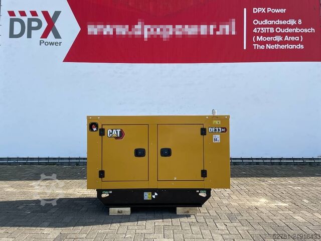 Generator set CAT DE33GC - 33 kVA Stand-by Generator Set - DPX-18204