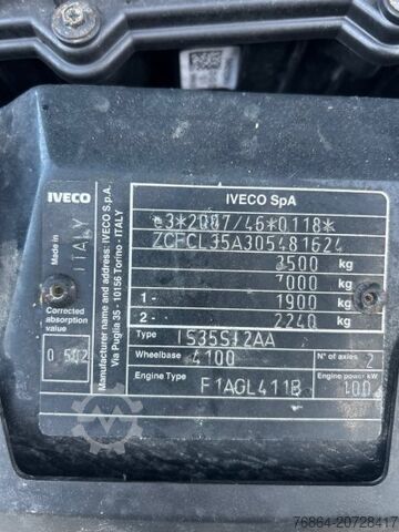 LKW mit Hubarbeitsbühne IVECO DAILY  35S14, HUBARBEITSBüHNE PALFINGER  P200TXE