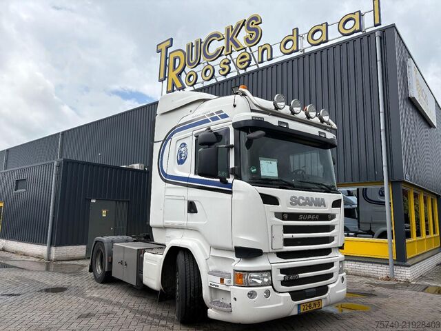 Standard tractor Scania R410 + EURO 6 + SPOILER