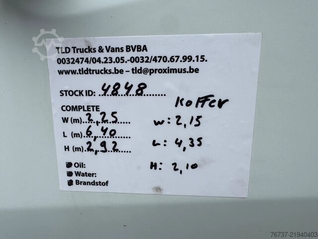 Suitcase Mitsubishi Canter **FUSO 3C13-BELGIAN ORIGINE**