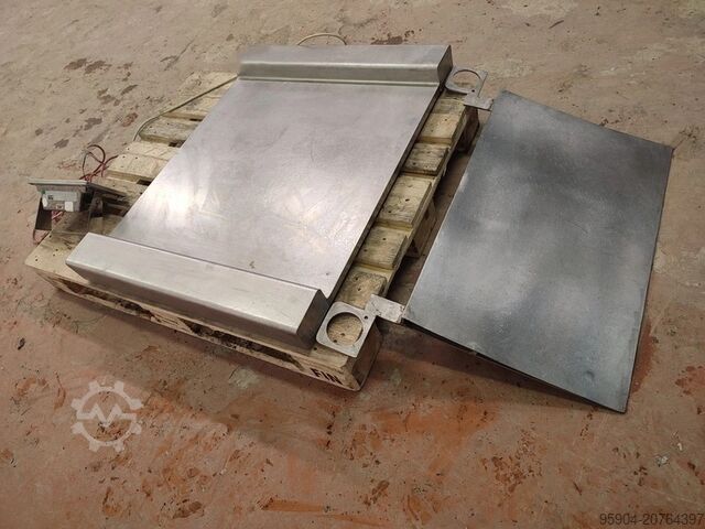 Bodenwaagen aus Edelstahl Floor Scales Stainless Steel with Ramp KPZ 52E-9-1