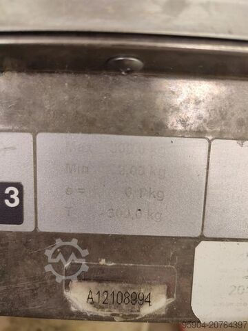 Bodenwaagen aus Edelstahl Floor Scales Stainless Steel with Ramp KPZ 52E-9-1