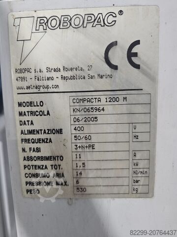 Verpackungsmaschine Robopac Compacta 12