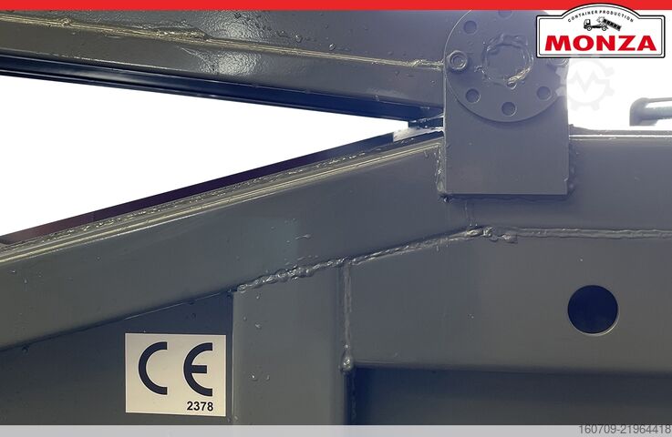 Skip container Monza 10 m³ - Absetzmulde - Stahldeckel