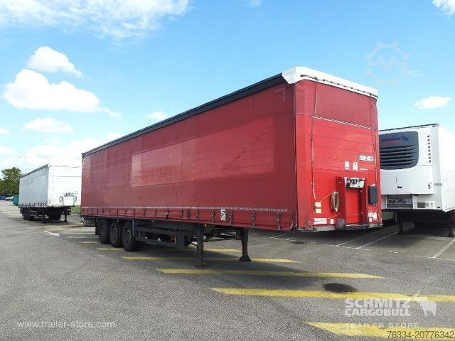 Open semitrailer with tarp Schmitz Cargobull Semitrailer Curtainsider Standard
