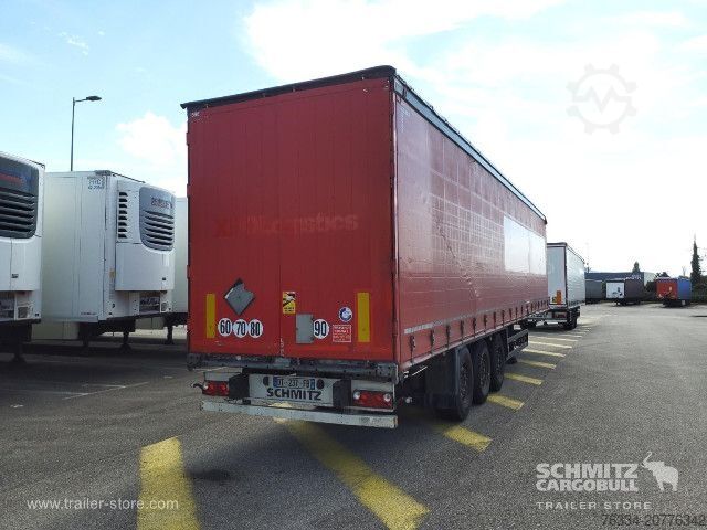 Open semitrailer with tarp Schmitz Cargobull Semitrailer Curtainsider Standard