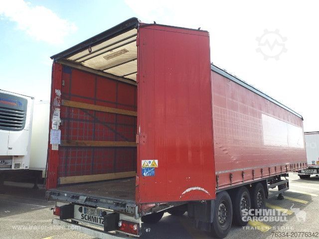 Open semitrailer with tarp Schmitz Cargobull Semitrailer Curtainsider Standard