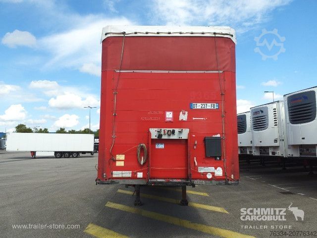 Open semitrailer with tarp Schmitz Cargobull Semitrailer Curtainsider Standard