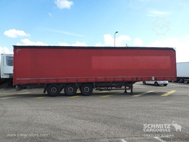 Open semitrailer with tarp Schmitz Cargobull Semitrailer Curtainsider Standard