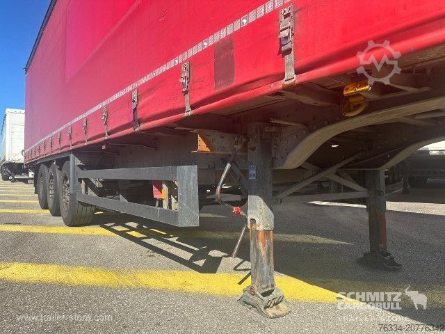 Open semitrailer with tarp Schmitz Cargobull Semitrailer Curtainsider Standard