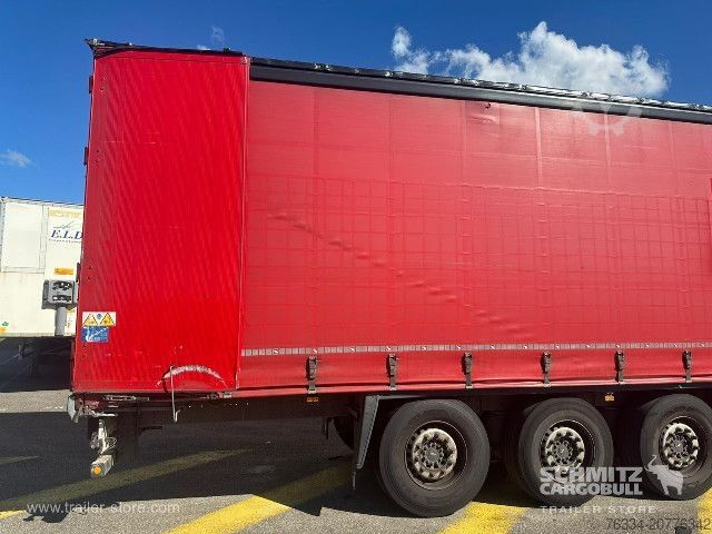 Open semitrailer with tarp Schmitz Cargobull Semitrailer Curtainsider Standard
