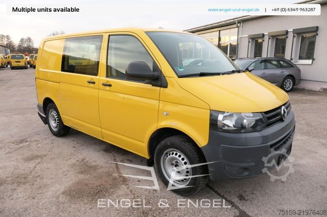 Panel van Volkswagen T5 Transporter 2.0 TDI 2-Sitzer 2xSCHIEBETÜR PARKTRONIK EURO-5 CoC
