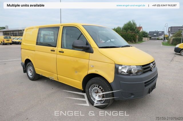 Panel van Volkswagen T5 Transporter 2.0 TDI 2-SITZER EURO-5 2xSCHIEBETÜR PARKTRONIK CoC