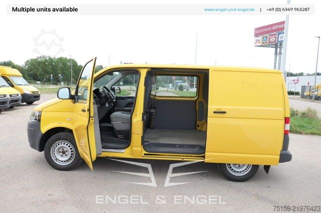 Panel van Volkswagen T5 Transporter 2.0 TDI 2-SITZER EURO-5 2xSCHIEBETÜR PARKTRONIK CoC