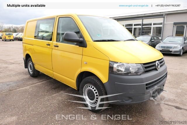 Panel van Volkswagen T5 Transporter 2.0 TDI 2-SITZER EURO-5 2xSCHIEBETÜR PARKTRONIK CoC
