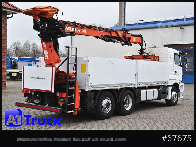 Autokran MERCEDES-BENZ Axor 2543,  Atlas 170.2  Kran, Lift-Lenkachse,