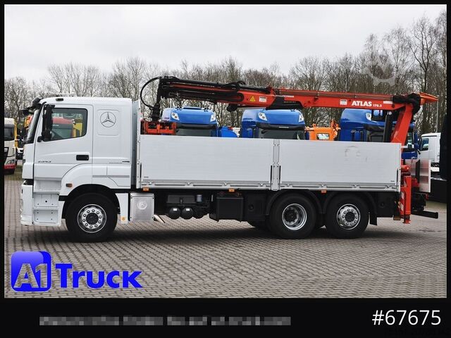 Autokran MERCEDES-BENZ Axor 2543, Atlas 170.2 Kran, Lift-Lenkachse,
