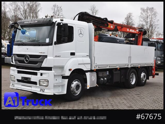 Autokran MERCEDES-BENZ Axor 2543,  Atlas 170.2  Kran, Lift-Lenkachse,