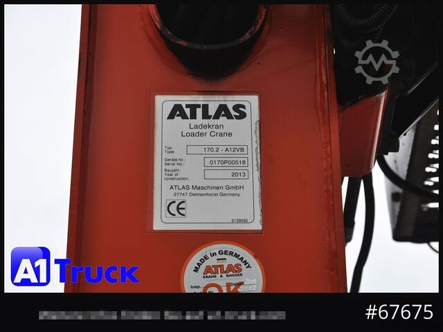 Autokran MERCEDES-BENZ Axor 2543,  Atlas 170.2  Kran, Lift-Lenkachse,