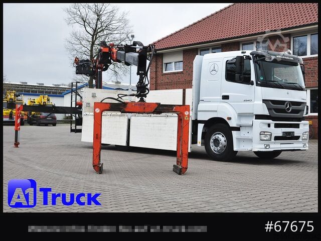 Autokran MERCEDES-BENZ Axor 2543, Atlas 170.2 Kran, Lift-Lenkachse,