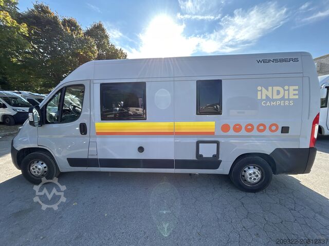 Wohnwagen/Wohnmobil Fiat Weinsberg Carabus 600 K | 4 Posti Letto | Completamente Attrezzato