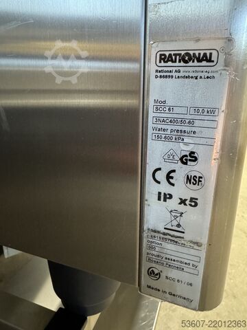 Combi steamers Rational SCC 61 E