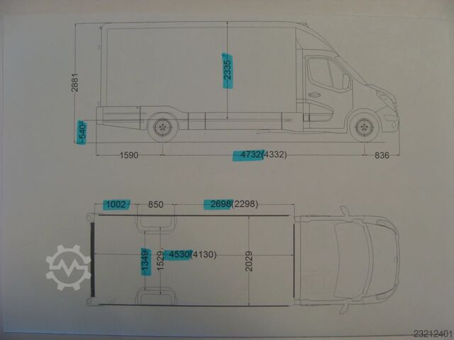 Renault Master 150.35 POLYVOLUME DURISOTTI 22 M3 - VVG-24-K - EURO 6 Renault Master 150.35 POLYVOLUME DURISOTTI 22 M3 - VVG-...