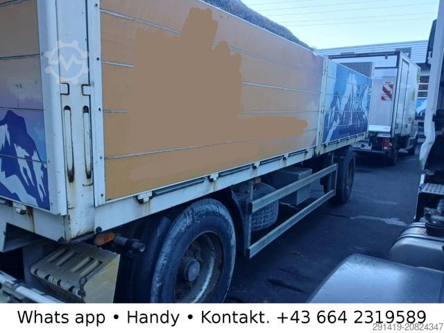Anhänger mit offener Pritsche OBERMAIER OD2-L180L Baustoff Pritsche Bj 2008
