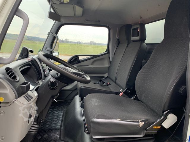 LKW mit Pritsche & Plane MITSUBISHI FUSO Canter 9C18_Autom_Klima_ Schiebeplane_EURO6