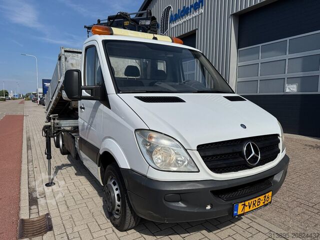 Kipper Mercedes-Benz Sprinter 516 CDI Clixtar, HIAB Kraan/Crane/Kran...
