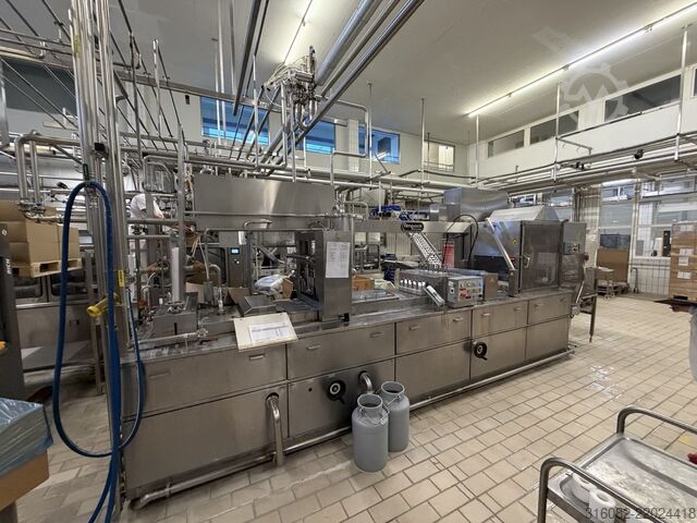 Cup filling machine Ampack Amman AA4 Becherfüllmaschine