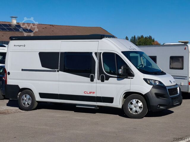 Kastenwagen Wohnmobil / Campervan SUNLIGHT Cliff 600,Markise, Navi,Fahradträger ec.