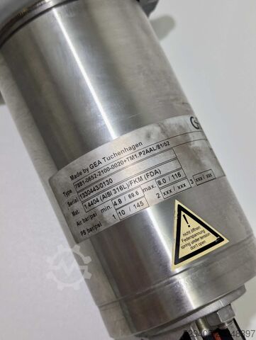 GEA Tuchenhagen 7881 – Scheibenventil GEA Tuchenhagen T-smart 7 / 7881 TM1.P2AAL/81/52