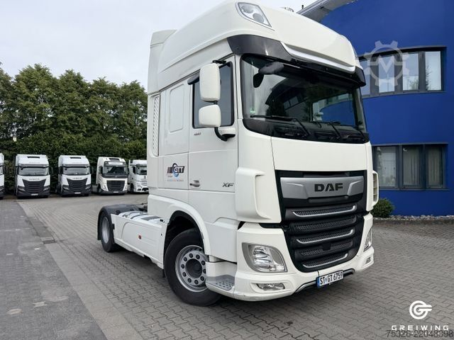 Standard tractor unit DAF XF 480 FT SSC, Abbiegeassistent, Standklima