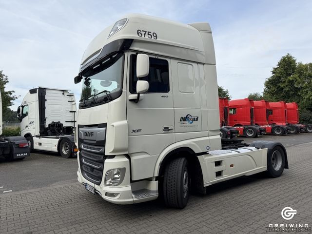 Standard tractor unit DAF XF 480 FT SSC, Abbiegeassistent, Standklima