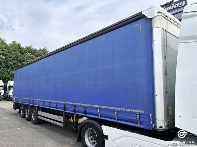 Open semitrailer with tarp SCHMITZ CARGOBULL SCS 24/L - 13.62 E B, ADR, Lift