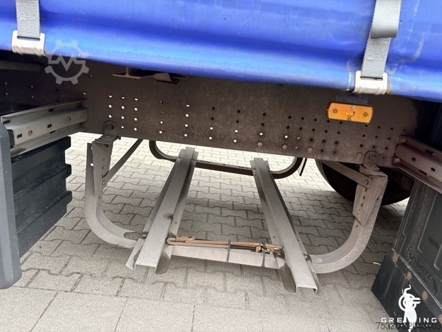 Open semitrailer with tarp SCHMITZ CARGOBULL SCS 24/L - 13.62 E B, ADR, Lift