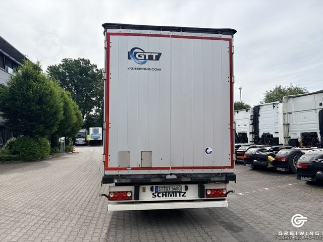 Open semitrailer with tarp SCHMITZ CARGOBULL SCS 24/L - 13.62 E B, ADR, Lift