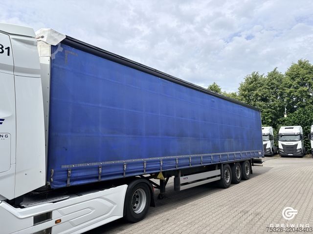 Open semitrailer with tarp SCHMITZ CARGOBULL SCS 24/L - 13.62 E B, ADR, Lift