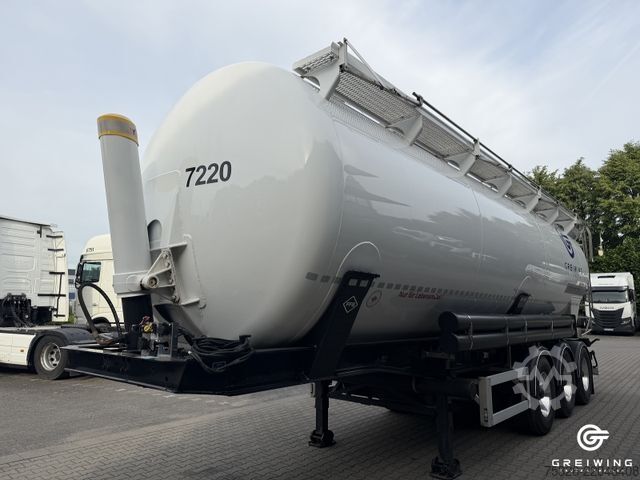 Silo semitrailer FELDBINDER KIP 45.3 Zertifikat von 05/2026