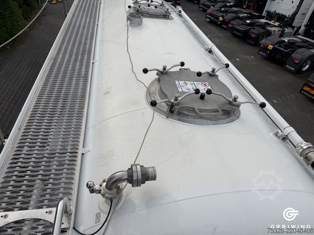 Silo semitrailer FELDBINDER KIP 45.3 Zertifikat von 05/2026