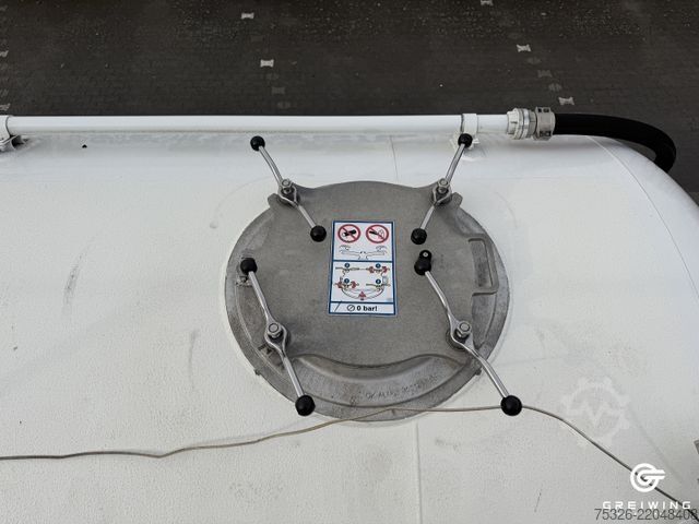 Silo semitrailer FELDBINDER KIP 45.3 Zertifikat von 05/2026