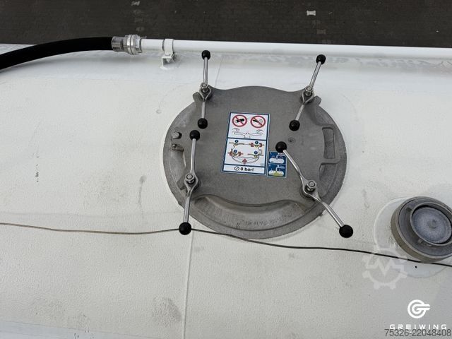 Silo semitrailer FELDBINDER KIP 45.3 Zertifikat von 05/2026