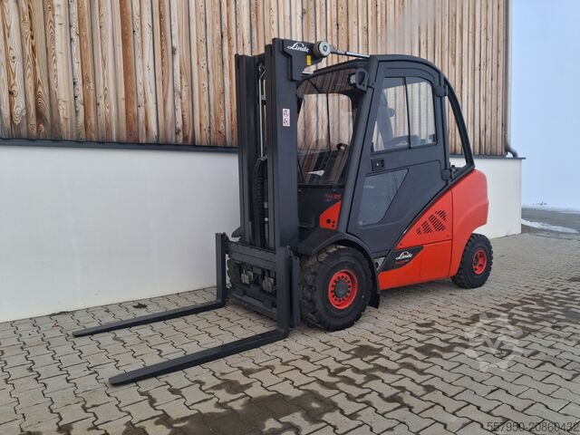 Gabelstapler Linde H 35 Diesel Triplex Doppelzusatzhydrauli