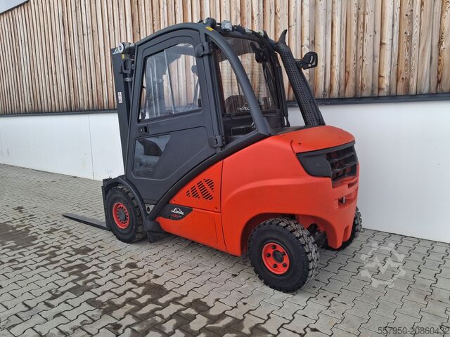 Gabelstapler Linde H 35 Diesel Triplex Doppelzusatzhydrauli