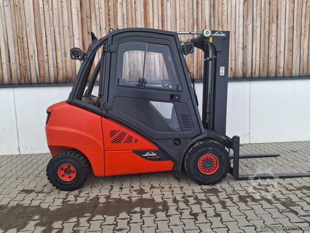 Gabelstapler Linde H 35 Diesel Triplex Doppelzusatzhydrauli
